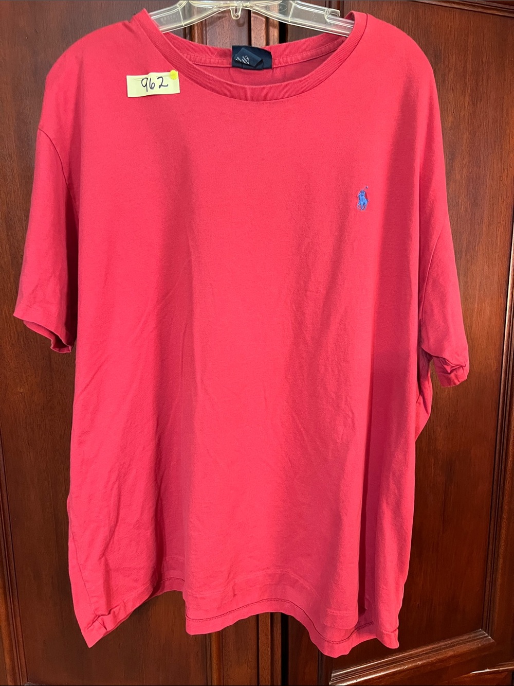 Polo by Ralph Lauren Red Crewneck Men's T-Shirt Size XXL